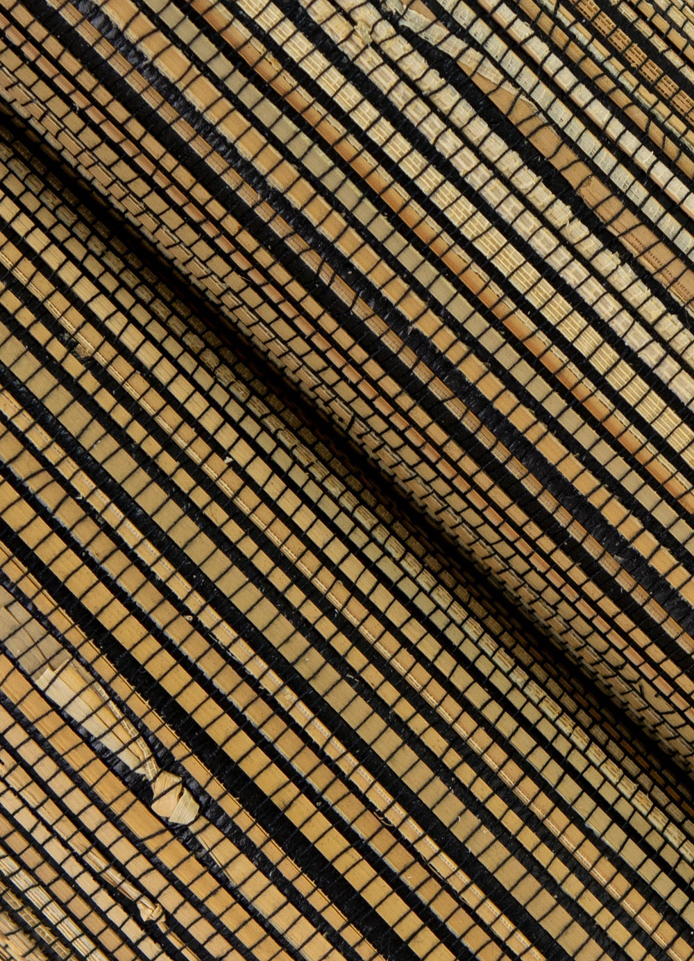 Mayleen Black Grasscloth Wallpaper by A-Street Prints Designer
