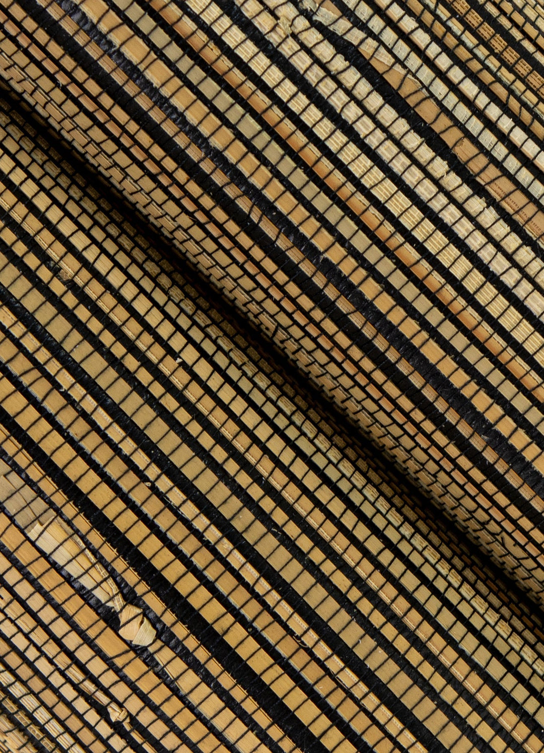 Mayleen Black Grasscloth Wallpaper by A-Street Prints Designer