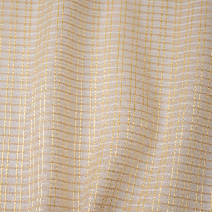Zora # 213 Goldsmith by Maxwell Designer Fabric Sheer Glam 100% POLYESTER TURKEY 118" - Swanky Fabrics -