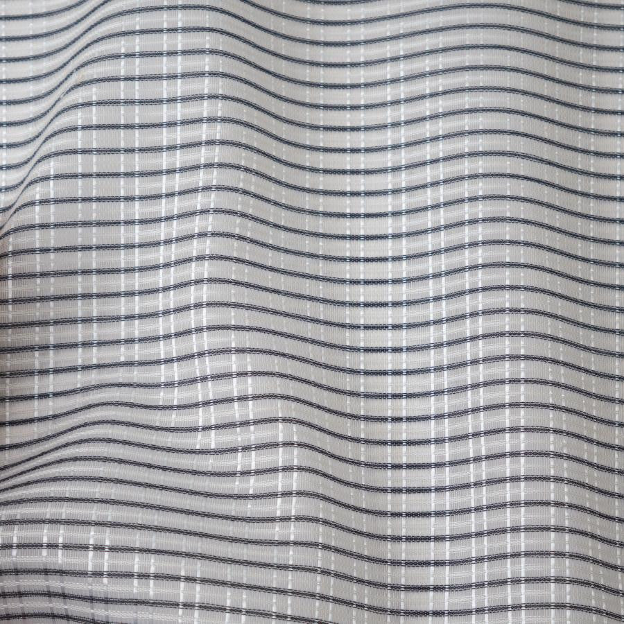 Zora # 227 Alloy by Maxwell Designer Fabric Sheer Glam 100% POLYESTER TURKEY 118" - Swanky Fabrics -