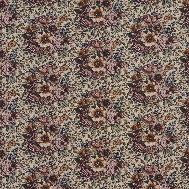 2960 Bouquet by Charlotte Designer Fabric Tapestry Treasures III & Ring Book Page #77 39% Olefin, 32% Polyester, 29% Cotton Asia Exceeds 100,000 Wyzenbeek Rubs (Heavy Duty) Horizontal: 13.5" x Vertical: 7" 54 Inches - Swanky Fabrics -