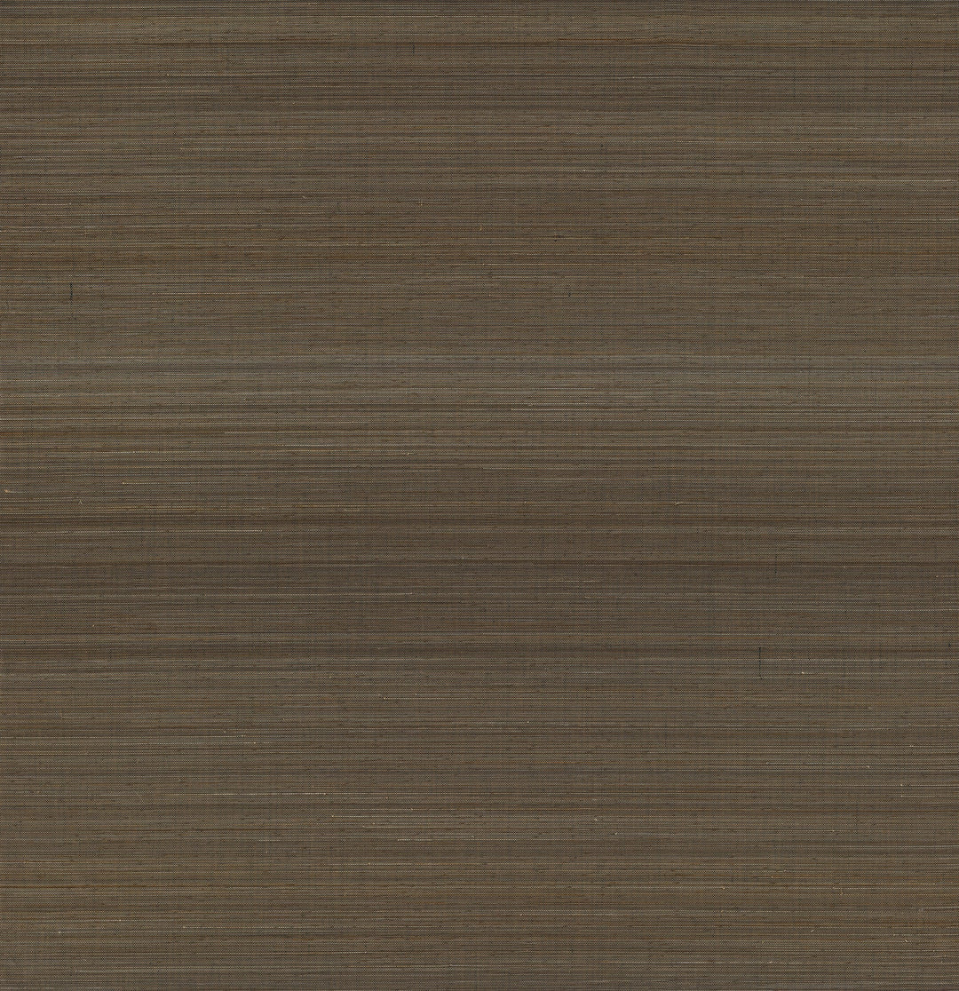 Mai Dark Grey Abaca Grasscloth Wallpaper by A-Street Prints Designer