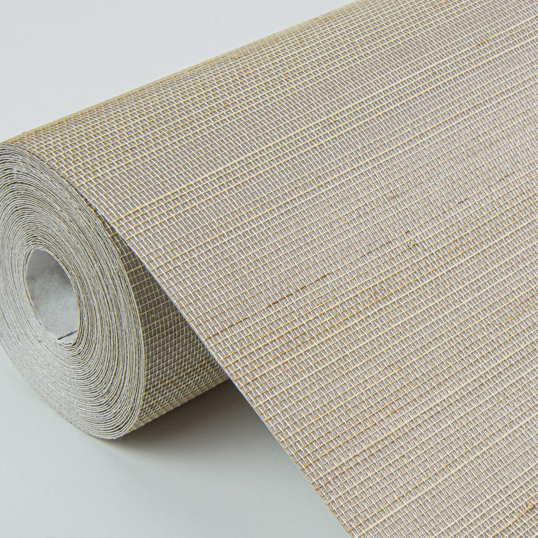 Mai Lavender Abaca Grasscloth Wallpaper by A-Street Prints Designer