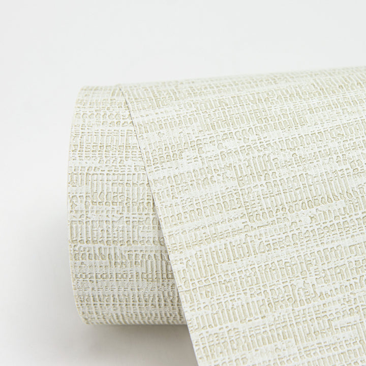 Wembly Cream Distressed Texture Wallpaper by Warner Designer