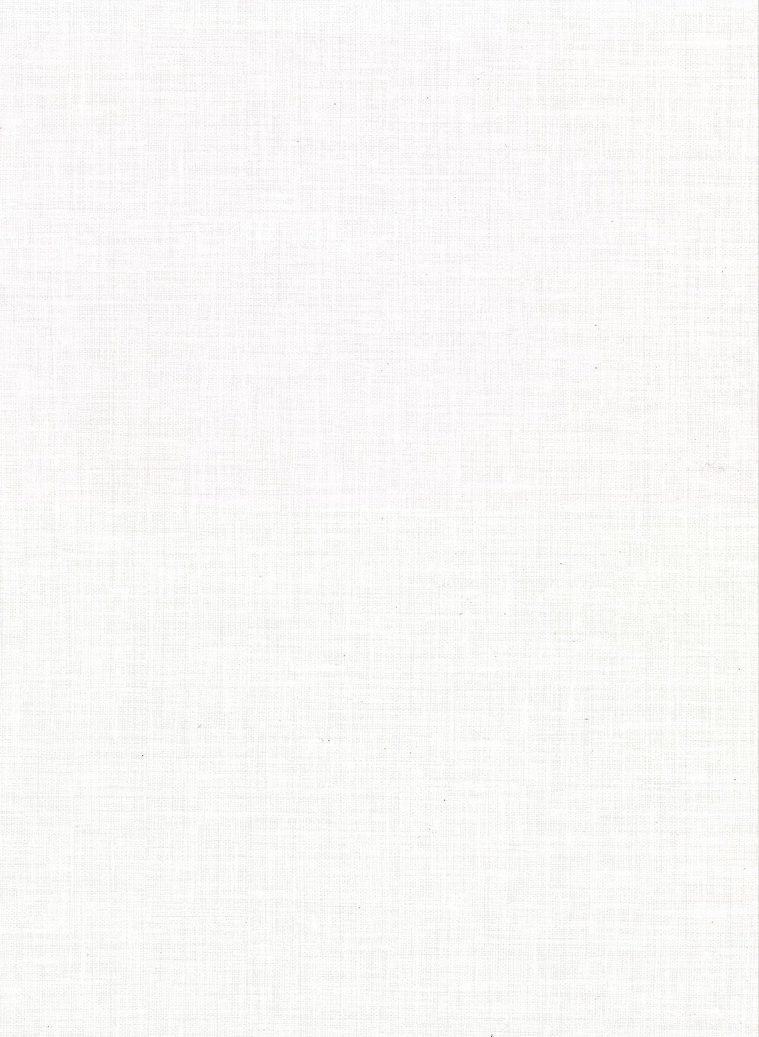 Upton White Faux Linen Wallpaper by Warner Designer