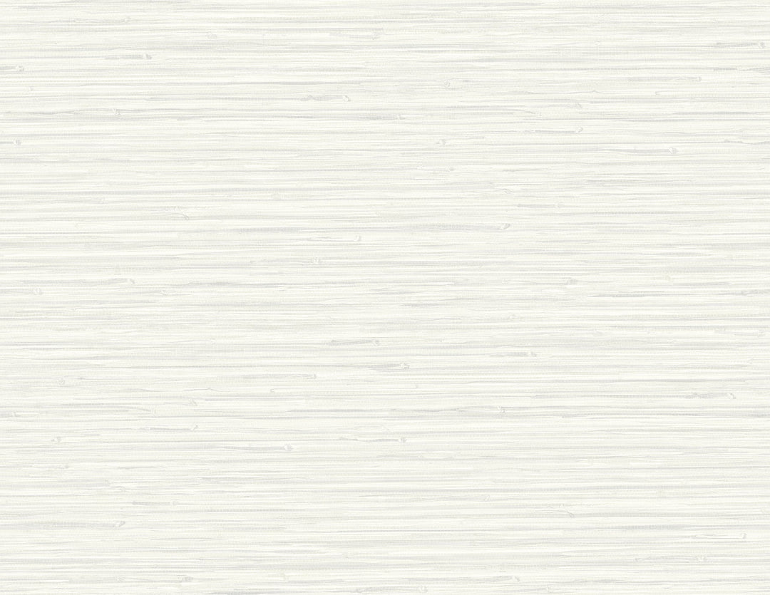 Rushmore White Faux Grasscloth Wallpaper by A-Street Prints Designer