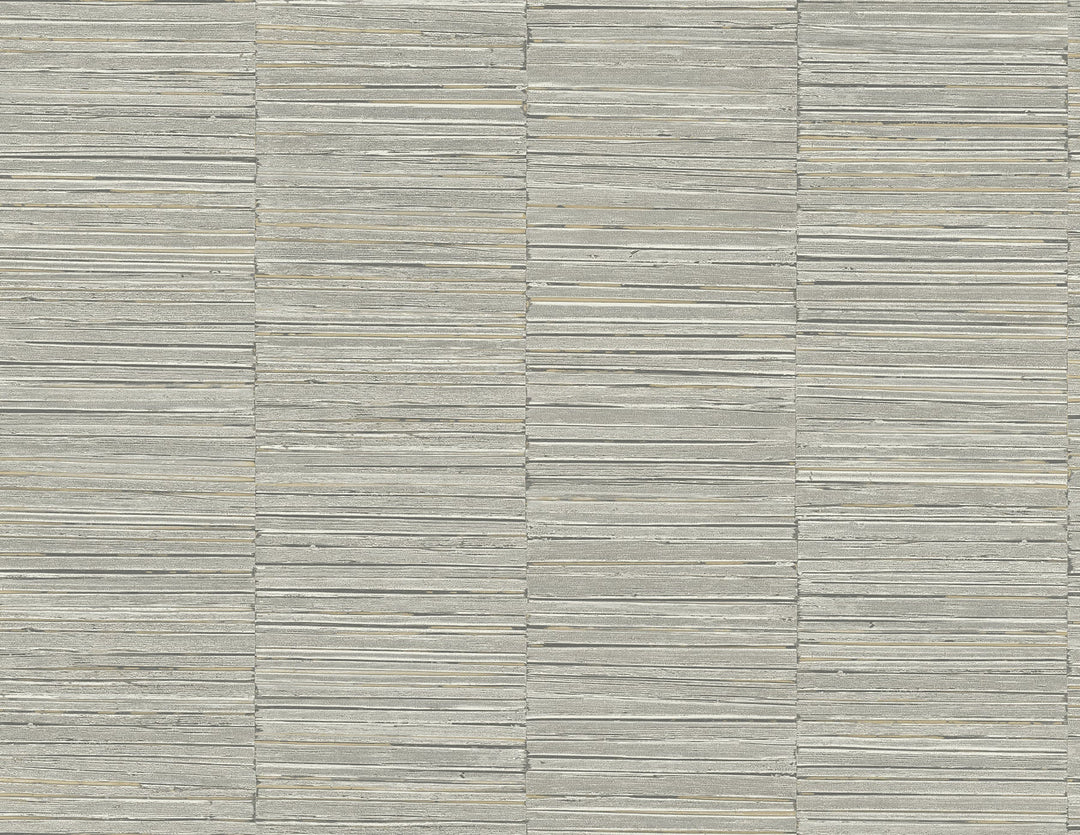 Jenga Grey Striped Column Wallpaper by A-Street Prints Designer