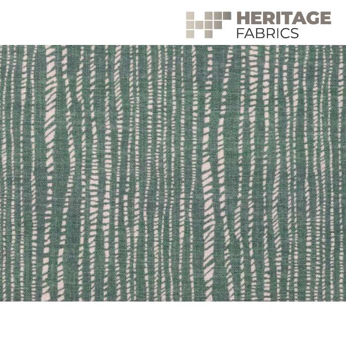 Nevis Thyme by Heritage Fabric - 100% Cotton Turkey 18,000 Horizontal: 6.75" and Vertical: 6.75" 54" - Fabric Carolina -