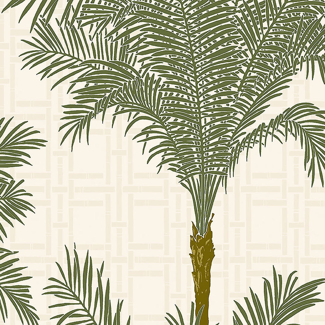Schumacher Wallcovering Copacabana - Palm