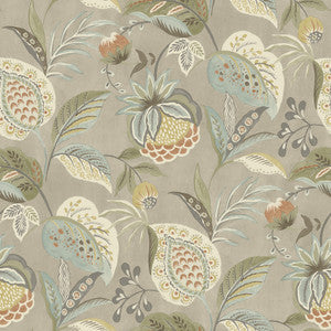 Chesapeake Wallpaper Bohemian Taupe Jacobean