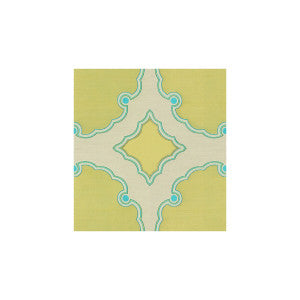 Kravet Fabric Interpretation Citron Teal