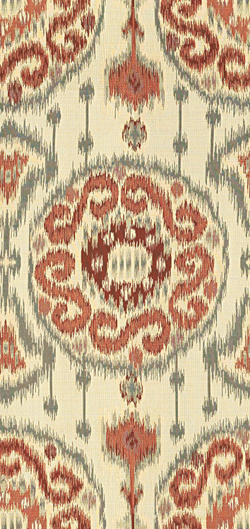 31393.915 by Kravet Design Designer Fabric - Cotton 100% USA Heavy H" 29 inches, V: 13.75 inches 55.5 inches  - Swanky Fabrics -  Kravet Design