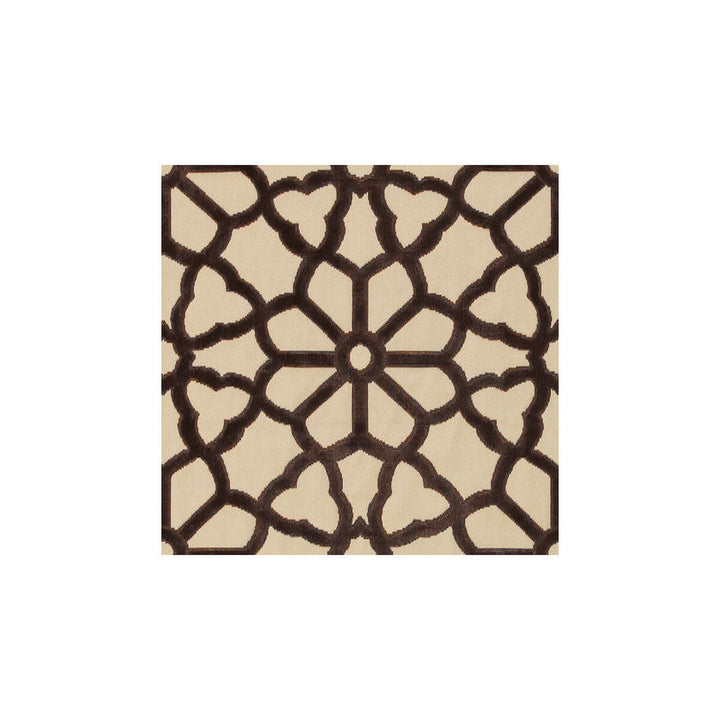 Wind Palace Fig by Kravet Couture Designer Fabric BARBARA BARRY INDOCHINE VISCOSE - 51%;COTTON - 49% India HEAVY Horizontal: 13.5 and Vertical: 13.5 55 - Swanky Fabrics -