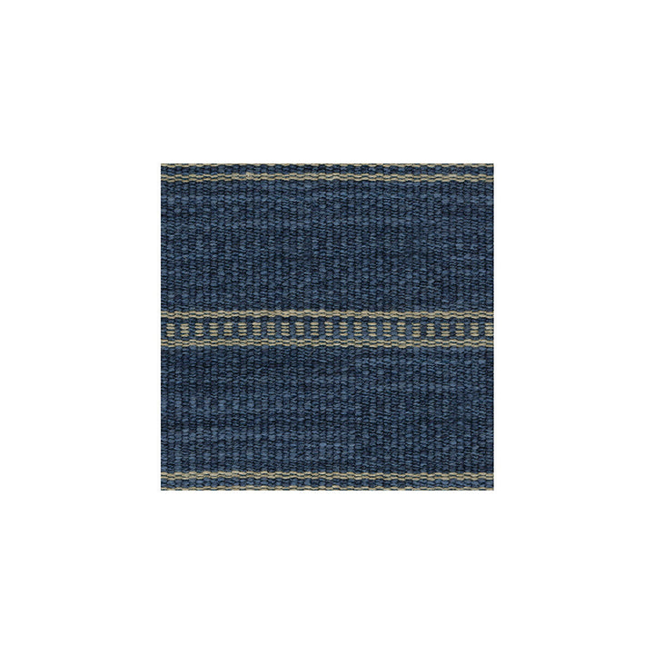 Saddle Stripe Indigo by Kravet Couture Fabric Kravet Couture Fabric Saddle Stripe IndigoFabric NOMAD CHIC COTTON - 30%;POLYACRYLIC - 26%;WOOL - 26%;POLYESTER - 11%;LINEN - 7% Belgium </p><p>Repeat: H: 0, V: 6 53 - Fabric Carolina -