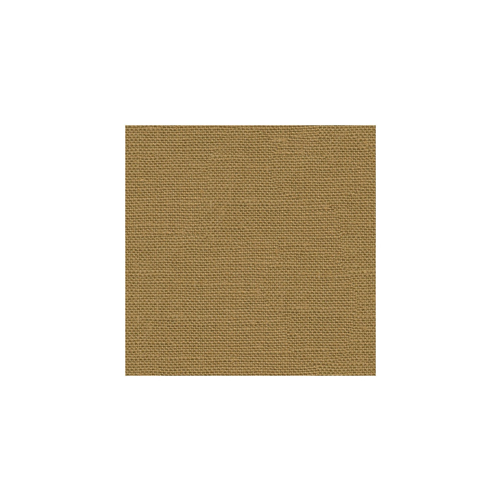 Madison Linen Golden by Kravet Design Designer Fabric GIS LINEN - 100% Belgium HEAVY Horizontal: and Vertical: 54 - Swanky Fabrics -