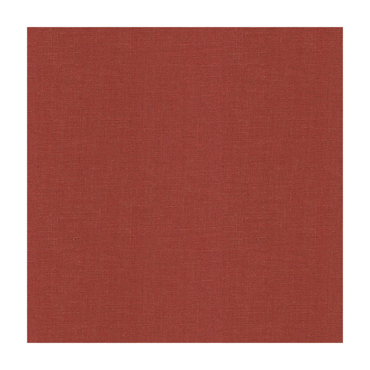 Dublin Brick by Kravet Basics Designer Fabric PERFECT PLAINS LINEN - 100% United States LIGHT Horizontal: - and Vertical: - 54 - Swanky Fabrics -