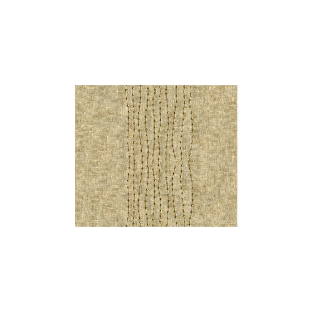 Songket Inca by Kravet Couture Designer Fabric CALVIN KLEIN COLLECTION LINEN - 100% India Horizontal: 7.5 and Vertical: 0 53 - Swanky Fabrics -
