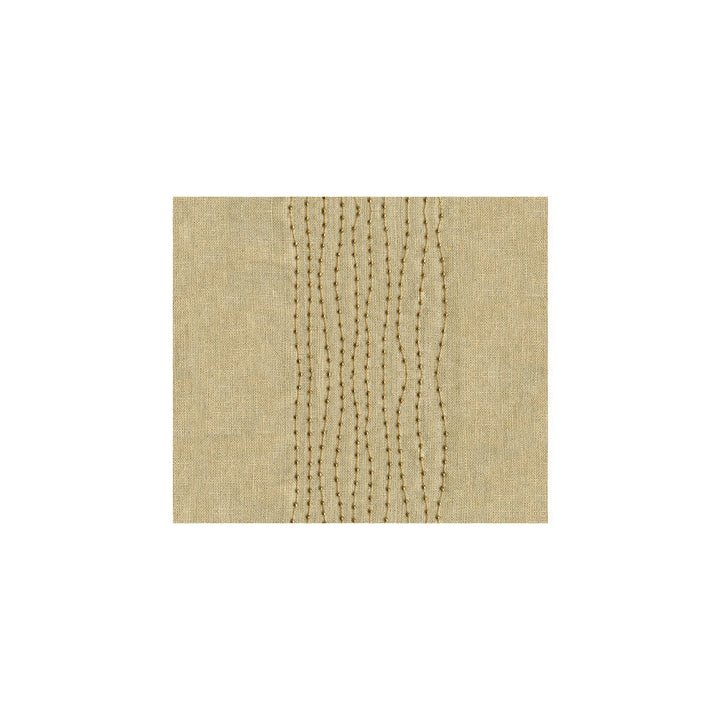 Songket Inca by Kravet Couture Designer Fabric CALVIN KLEIN COLLECTION LINEN - 100% India Horizontal: 7.5 and Vertical: 0 53 - Swanky Fabrics -