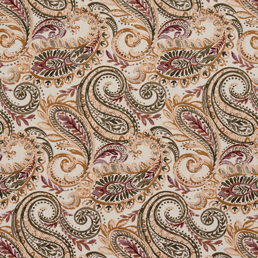 3260 Rosewood by Charlotte Designer Fabric Ring Book Page #6A 95% Polyester, 5% Linen Asia Exceeds 60,000 Wyzenbeek Rubs (Heavy Duty) Horizontal: 15" x Vertical: 29" 54 Inches - Swanky Fabrics -