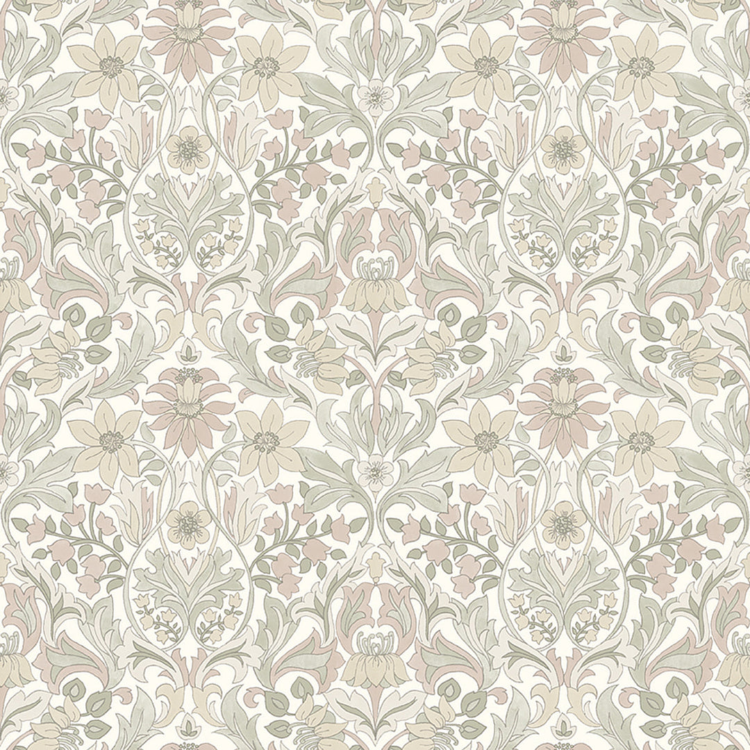 Schumacher Wallcovering Blomsterfröjd - Soft Multi