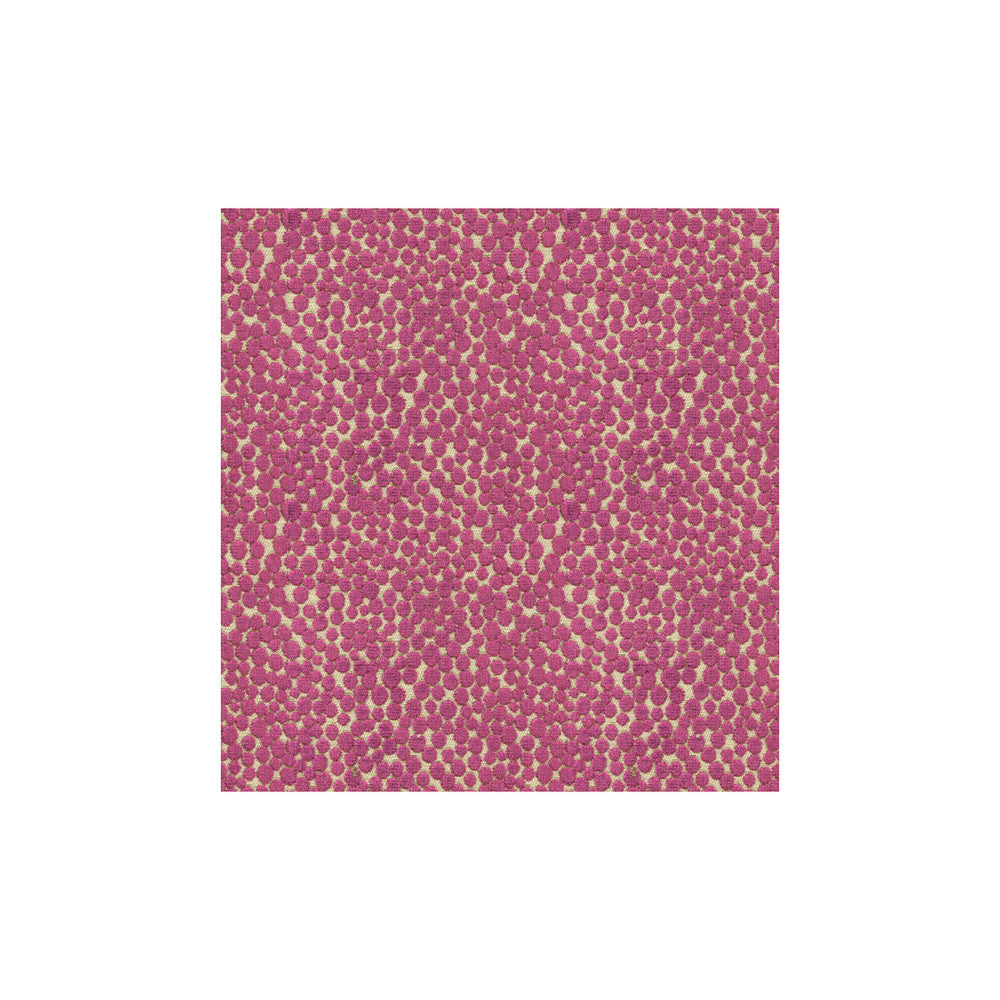 Polka Dot Plush Plum by Kravet Couture Designer Fabric MODERN COLORS III VISCOSE - 55%;COTTON - 25%;POLYESTER - 20% Belgium HEAVY Horizontal: 7 and Vertical: 7 54 - Swanky Fabrics -