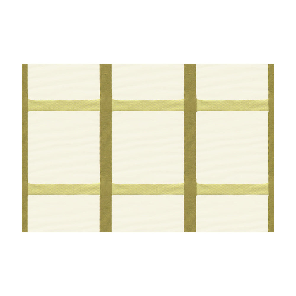 Ribbon Play Quince by Kravet Couture Designer Fabric MODERN COLORS III LINEN - 46%;POLYESTER - 36%;SILK - 9%;SPUN VISCOSE - 9% India MEDIUM Horizontal: 6.5 and Vertical: 6.5 55 - Swanky Fabrics -