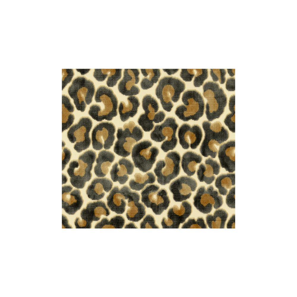 The Hunt Is On Anthracite by Kravet Couture Designer Fabric MODERN LUXE VISCOSE - 58%;COTTON - 42% India HEAVY Horizontal: 14 and Vertical: 12 54 - Swanky Fabrics -