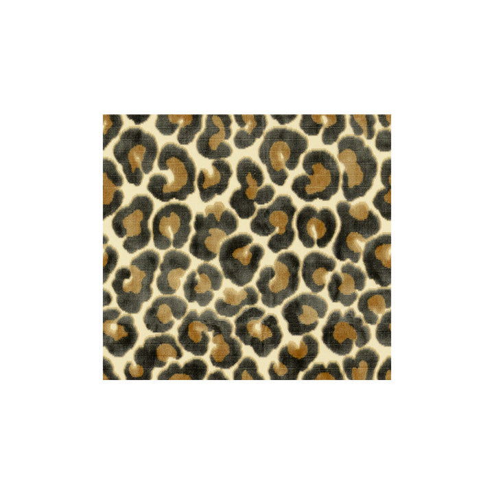 The Hunt Is On Anthracite by Kravet Couture Designer Fabric MODERN LUXE VISCOSE - 58%;COTTON - 42% India HEAVY Horizontal: 14 and Vertical: 12 54 - Swanky Fabrics -