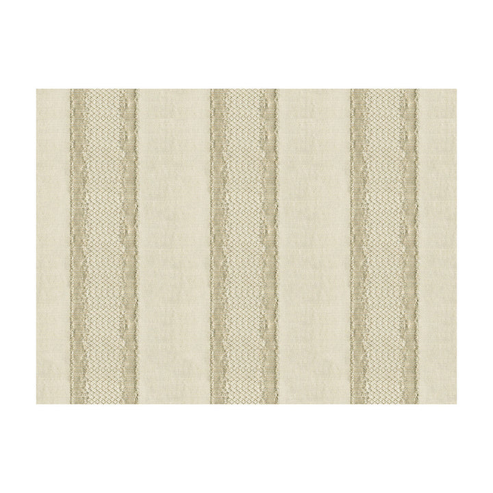 Gilded Stripe Champagne by Kravet Couture Designer Fabric MODERN LUXE LINEN - 39%;POLYESTER - 30%;VISCOSE - 24%;OTHER - 7% Netherlands MEDIUM Horizontal: 6 and Vertical: 56 - Swanky Fabrics -