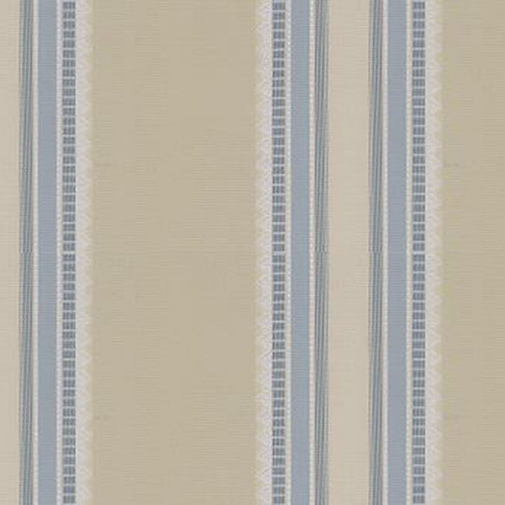 Chloe Ribbon Stripe Sand 3342011 by Schumacher Designer Fabric WOVEN PALETTES V See Sample FRANCE NOT APPLICABLE </p><p>Repeat: Horizontal: 6 7/8" (17CM) and Vertical: 2 3/8" (6CM) 56" WIDE (142CM) - Swanky Fabrics -