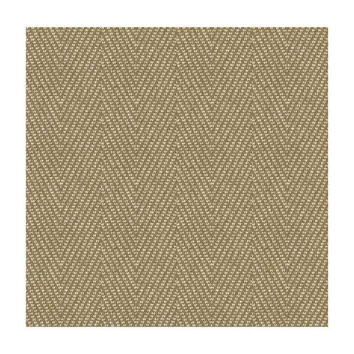 Bow Herringbone Dune by Kravet Design Designer Fabric WATERWORKS II COLLECTION POLYOLEFIN - 100% Italy HEAVY Horizontal: 5 and Vertical: 55 - Swanky Fabrics -