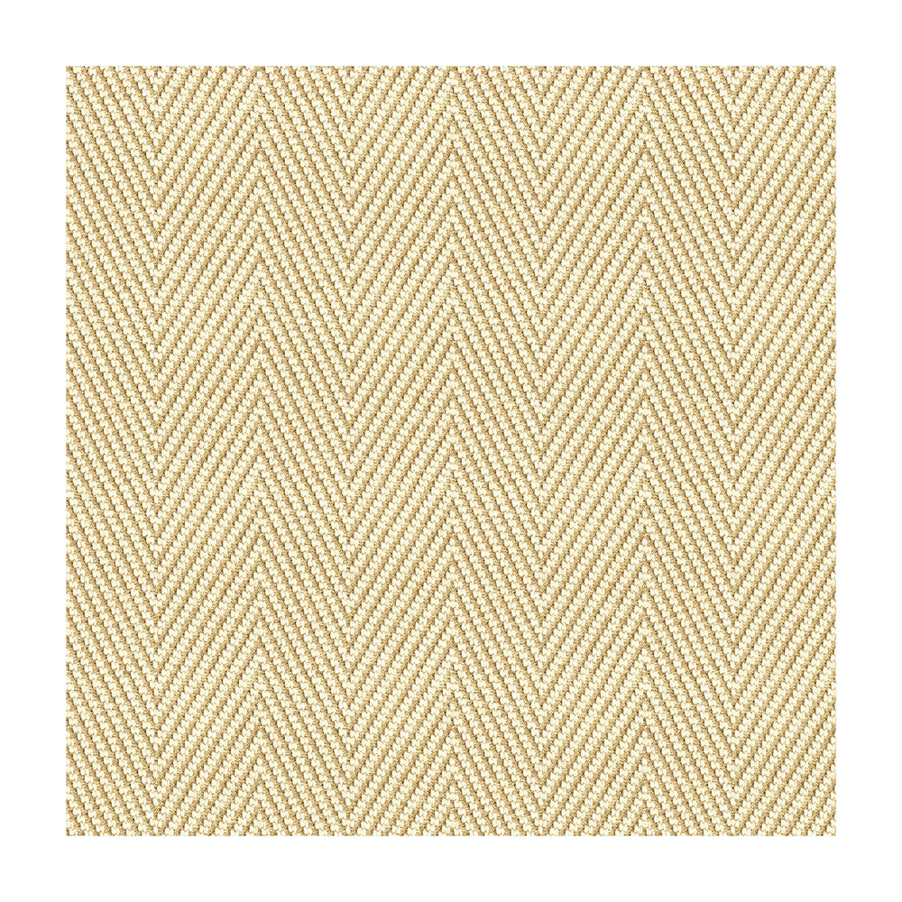 Bow Herringbone Sand by Kravet Design Designer Fabric WATERWORKS II COLLECTION POLYOLEFIN - 100% Italy HEAVY Horizontal: 5 and Vertical: 55 - Swanky Fabrics -