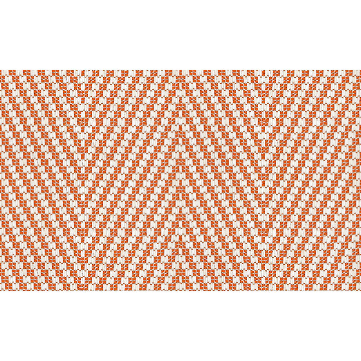 Kali Chevron Tangelo by Kravet Design Designer Fabric ECHO INDOOR OUTDOOR IBIZA POLYOLEFIN - 100% Italy HEAVY Horizontal: 5 and Vertical: 55 - Swanky Fabrics -
