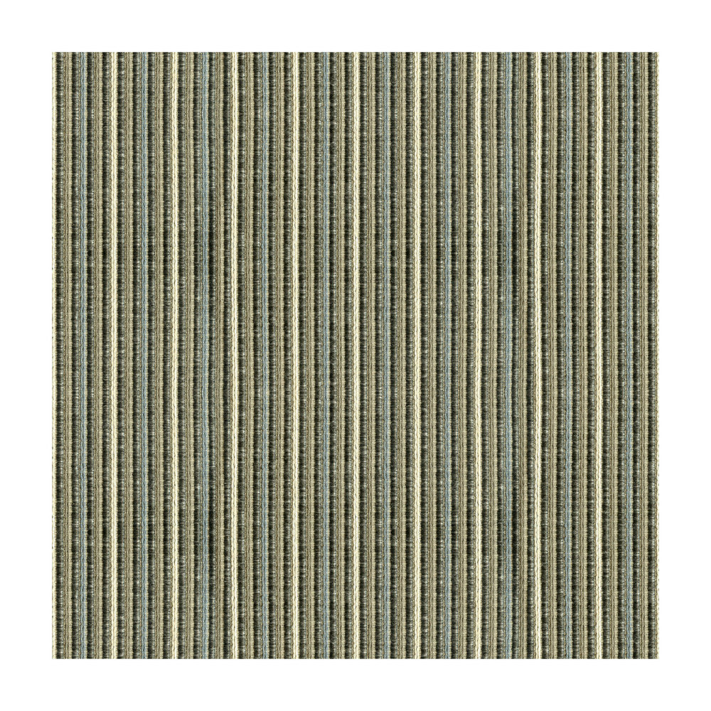 Inlet Stripe Pearl Gray by Kravet Design Designer Fabric WATERWORKS II COLLECTION POLYOLEFIN - 100% Italy HEAVY Horizontal: and Vertical: 3 55 - Swanky Fabrics -