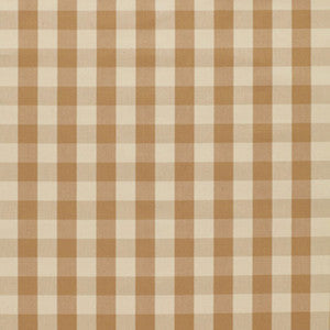 Schumacher Fabric Montauk Check Tan 3352011