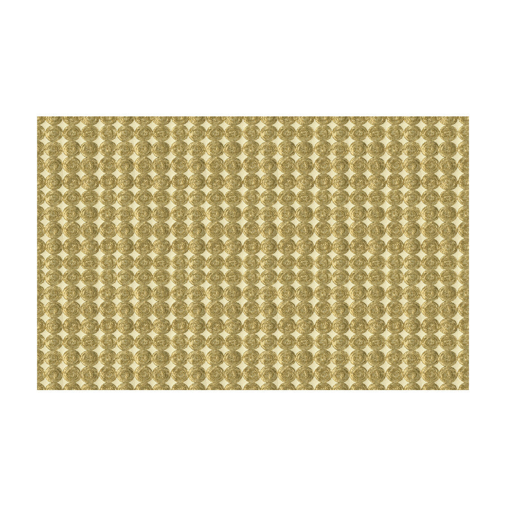 Rare Coin White Gold by Kravet Couture Designer Fabric MODERN LUXE VISCOSE - 38%;LINEN - 33%;POLYESTER - 20%;LUREX - 9% Turkey MEDIUM Horizontal: - and Vertical: - 57.5 - Swanky Fabrics -