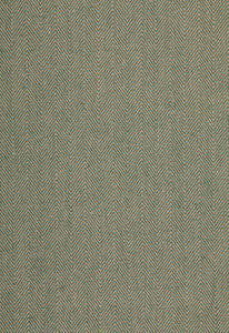 Schumacher Fabric Preston Linen Chevron Teal 3359034