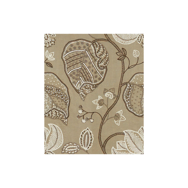 Handmade Floral Smoked Pearl by Kravet Couture Fabric Kravet Couture Fabric Handmade Floral Smoked PearlFabric MODERN LUXE LINEN - 100% India </p><p>Repeat: H: 25.5, V: 31.5 53.5 - Fabric Carolina -