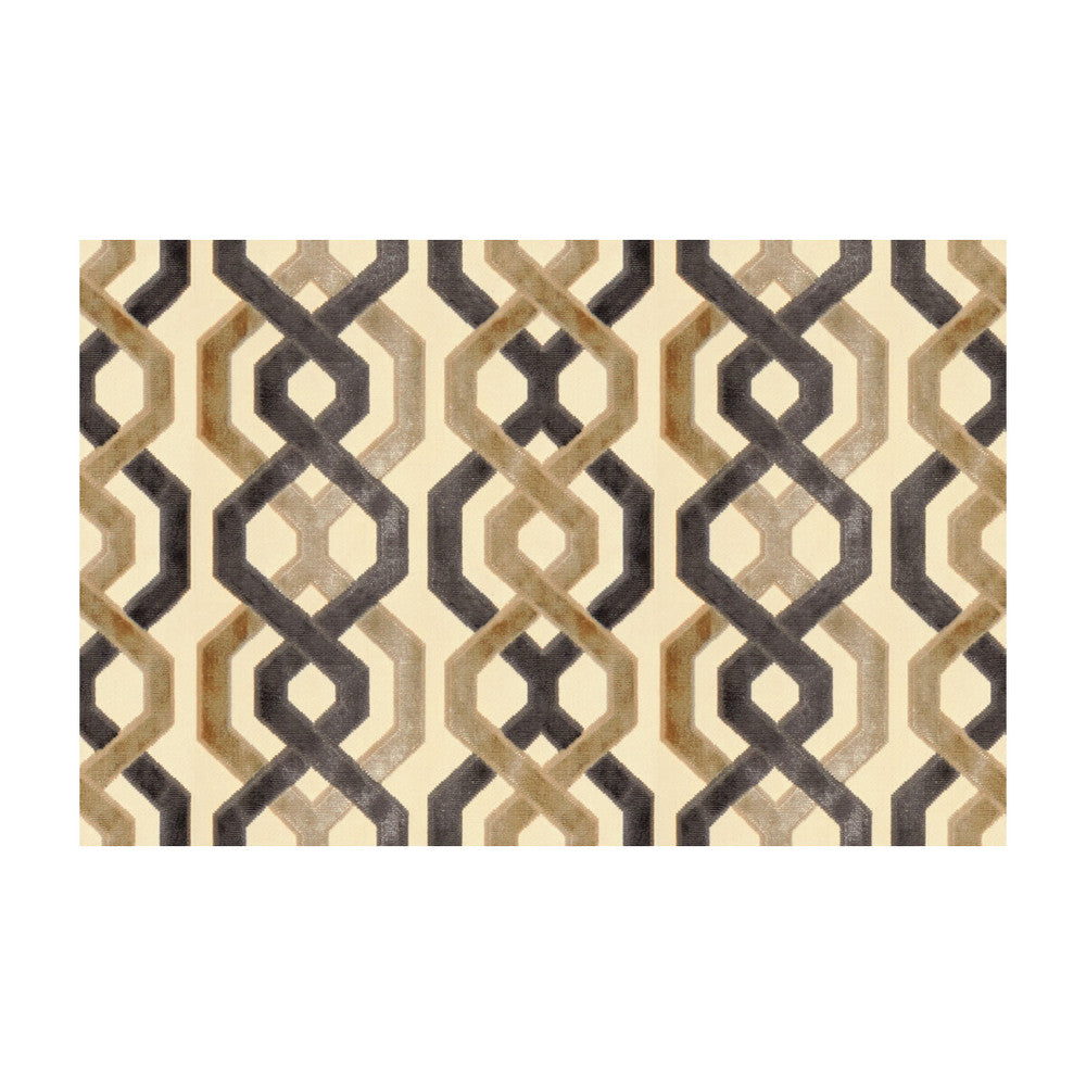Modern Enclave Smoked Pearl by Kravet Couture Designer Fabric MODERN LUXE VISCOSE - 55%;COTTON - 45% India HEAVY Horizontal: 13 and Vertical: 8.5 54 - Swanky Fabrics -