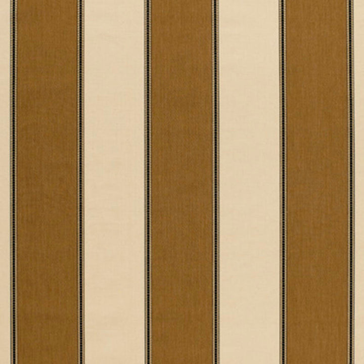 Lambeth Stripe Mocha & Almond 3372021 by Schumacher Designer Fabric WOVEN PALETTES VI See Sample ITALY MEDIUM DUTY </p><p>Repeat: Horizontal: 9 1/4" (23CM) and Vertical: - 55" WIDE (140CM) - Swanky Fabrics -