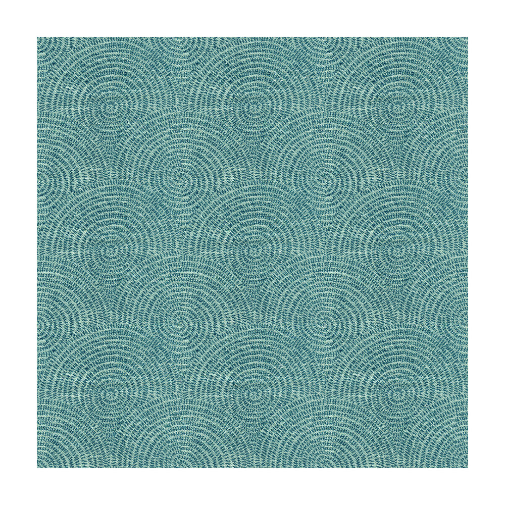 Darya Turquoise by Kravet Design Designer Fabric CONSTANTINOPLE POLYESTER - 50%;COTTON - 43%;LINEN - 7% India HEAVY Horizontal: 7 and Vertical: 7 54 - Swanky Fabrics -
