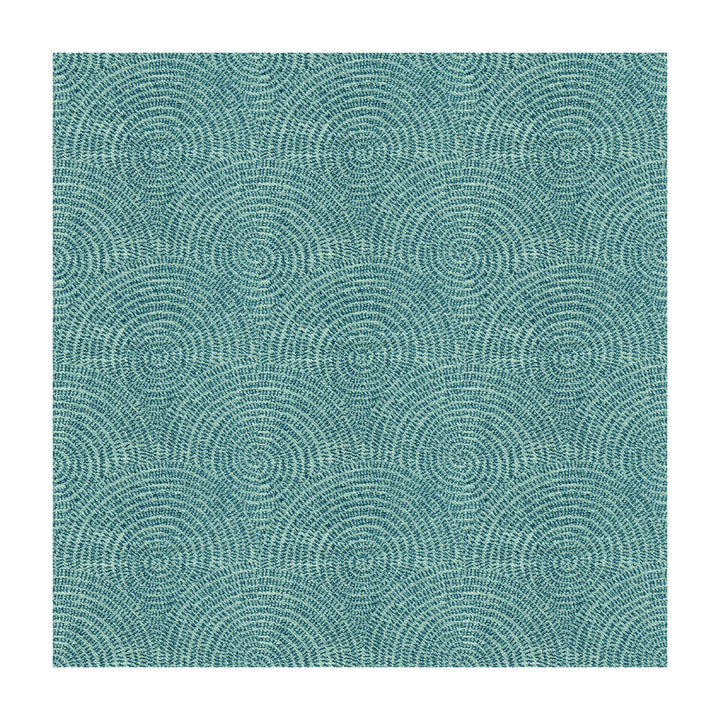 Darya Turquoise by Kravet Design Designer Fabric CONSTANTINOPLE POLYESTER - 50%;COTTON - 43%;LINEN - 7% India HEAVY Horizontal: 7 and Vertical: 7 54 - Swanky Fabrics -