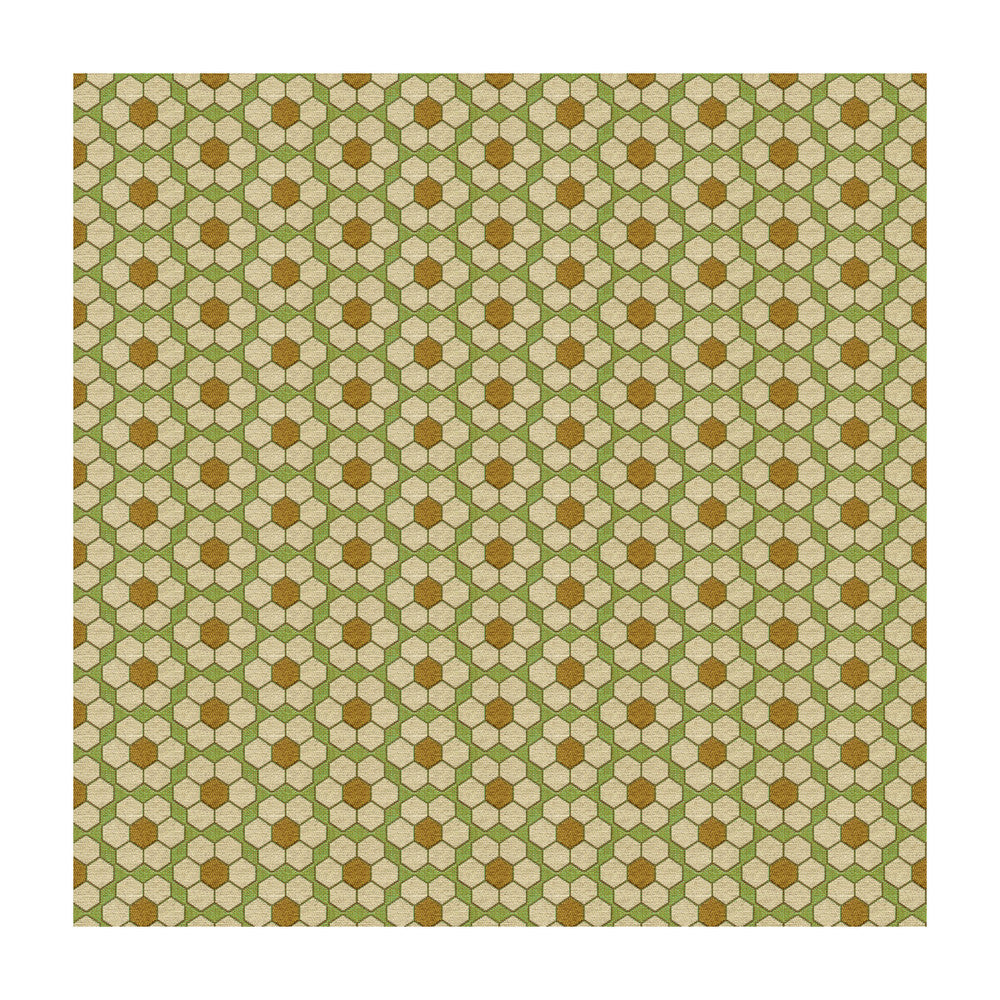 Bursa Mosaic Meadow by Kravet Contract Designer Fabric DAVID HICKS GUARANTEED IN STOCK RECYCLED POLYESTER - 77%;COTTON - 23% United States HEAVY Horizontal: 3.5 and Vertical: 2 56 - Swanky Fabrics -