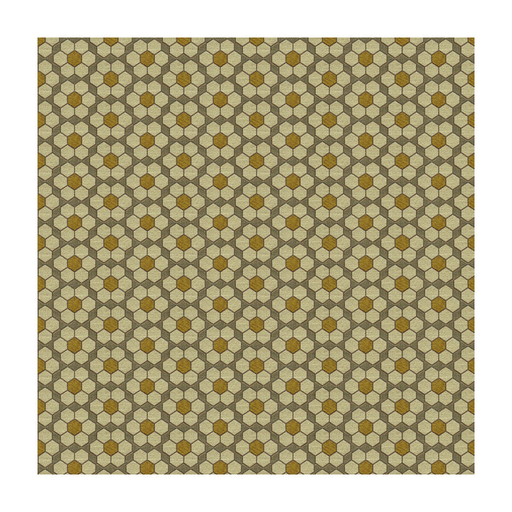 Bursa Mosaic Lemon Drop by Kravet Contract Designer Fabric DAVID HICKS GUARANTEED IN STOCK RECYCLED POLYESTER - 77%;COTTON - 23% United States HEAVY Horizontal: 3.5 and Vertical: 2 56 - Swanky Fabrics -