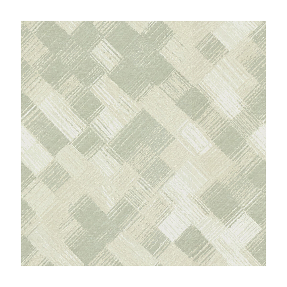 Check In Silver Blue by Kravet Couture Designer Fabric MODERN LUXE II POLYESTER - 63%;VISCOSE - 37% India - Horizontal: 13 and Vertical: 14.5 54 - Swanky Fabrics -