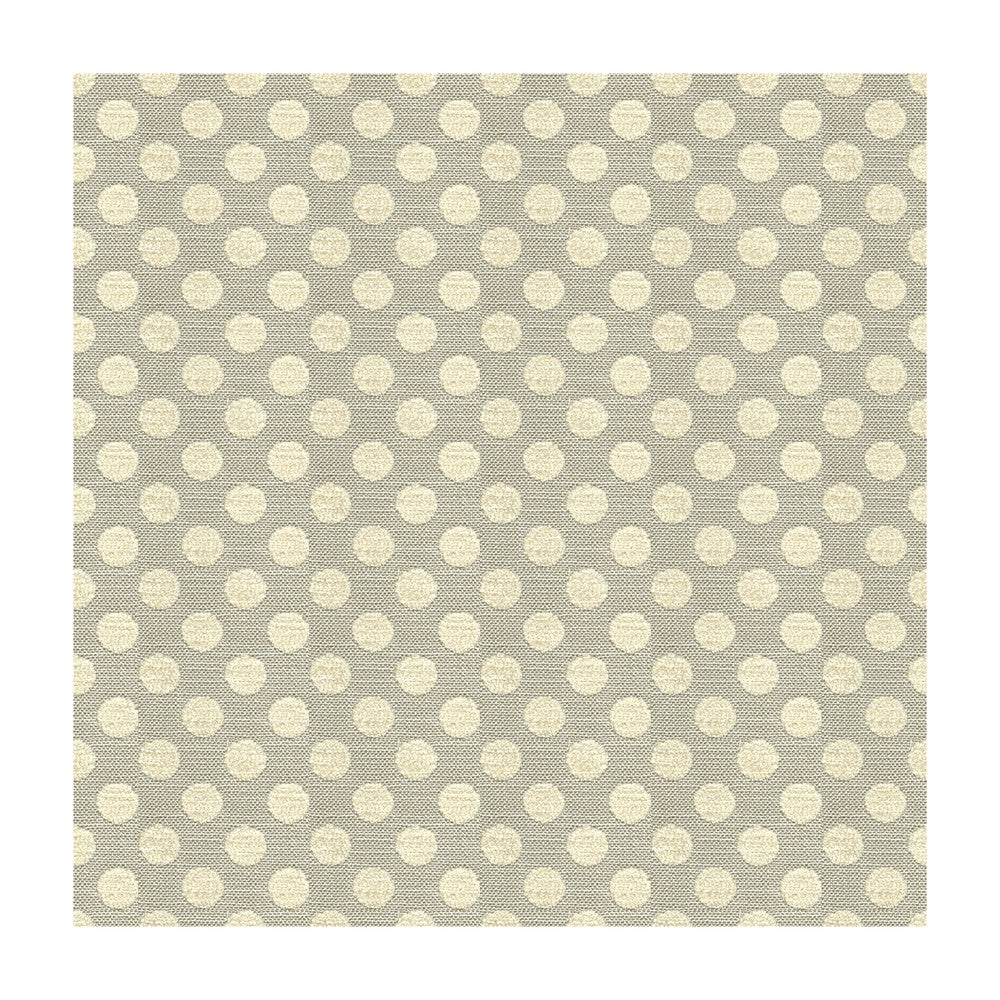 Posie Dot Sterling by Kravet Design Designer Fabric KATE SPADE CLASSICS VISCOSE - 59%;COTTON - 21%;POLYESTER - 20% Turkey MEDIUM Horizontal: 1.5 and Vertical: 54 - Swanky Fabrics -