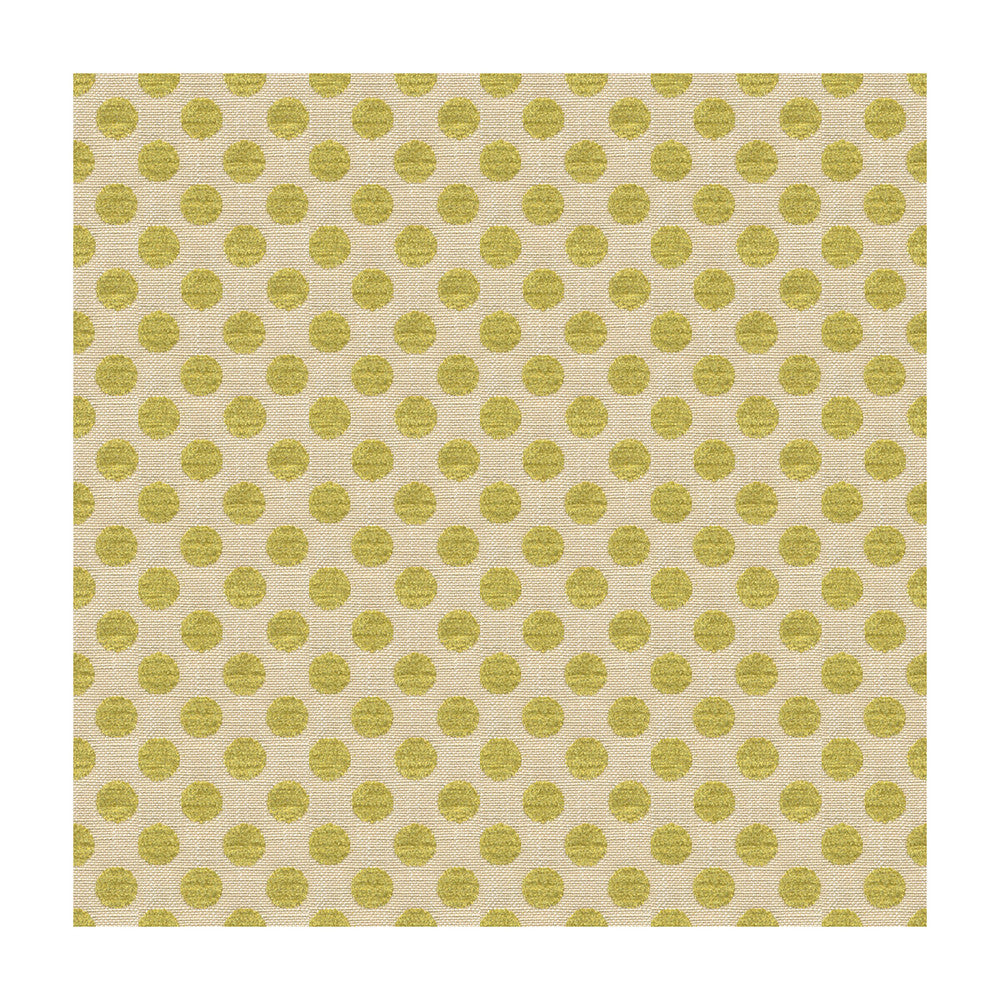 Posie Dot Chartreuse by Kravet Design Designer Fabric KATE SPADE CLASSICS VISCOSE - 59%;COTTON - 21%;POLYESTER - 20% Turkey MEDIUM Horizontal: 1.5 and Vertical: 54 - Swanky Fabrics -