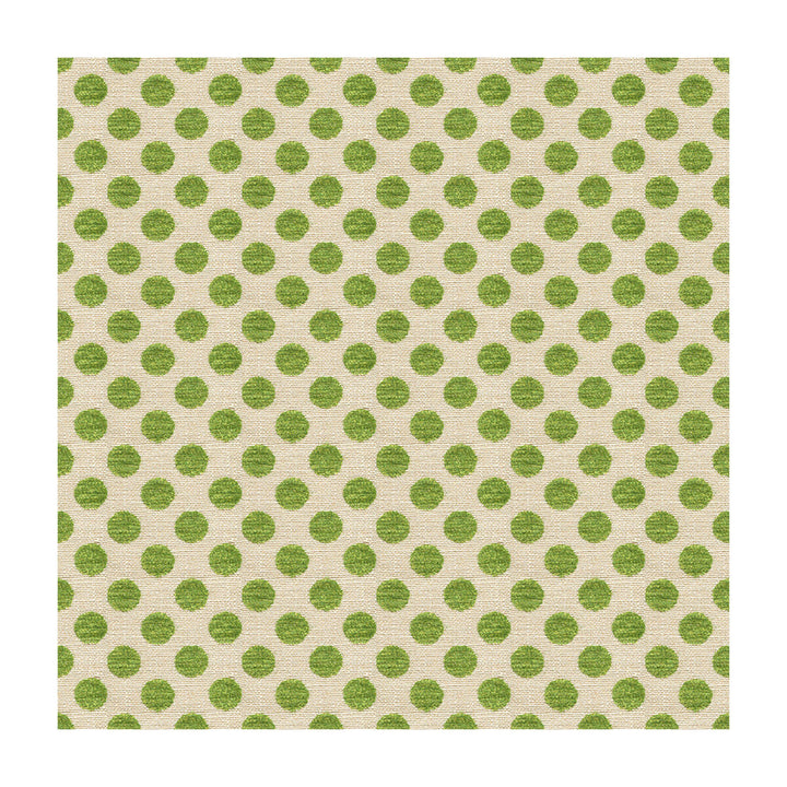 Posie Dot Picnic Green by Kravet Design Designer Fabric KATE SPADE CLASSICS VISCOSE - 59%;COTTON - 21%;POLYESTER - 20% Turkey MEDIUM Horizontal: 1.5 and Vertical: 54 - Swanky Fabrics -