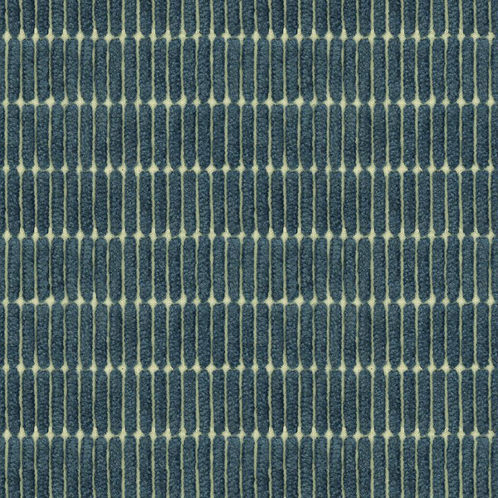 34106.51 by Kravet Couture Designer Fabric Indigo Viscose 38%, Cotton 37%, Linen 25% Italy Heavy Horizontal: see sample and Vertical: see sample 55 inches - Swanky Fabrics -