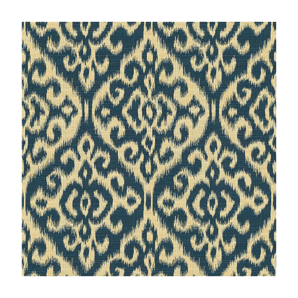 34107-516 by Kravet Design Designer Fabric INDIGO RAYON - 57%;COTTON - 43% United States HEAVY Horizontal: 9.5 and Vertical: 13.5 57.5 - Swanky Fabrics -